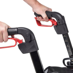 nitro 3 wheel folding aluminum rollator