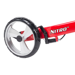 nitro 3 wheel folding aluminum rollator