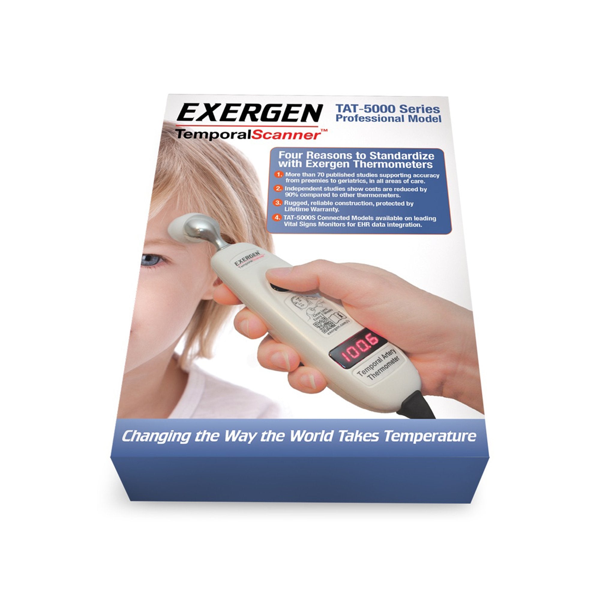 Temporal Contact Thermometer Temporal Scanner Temporal Probe Handheld