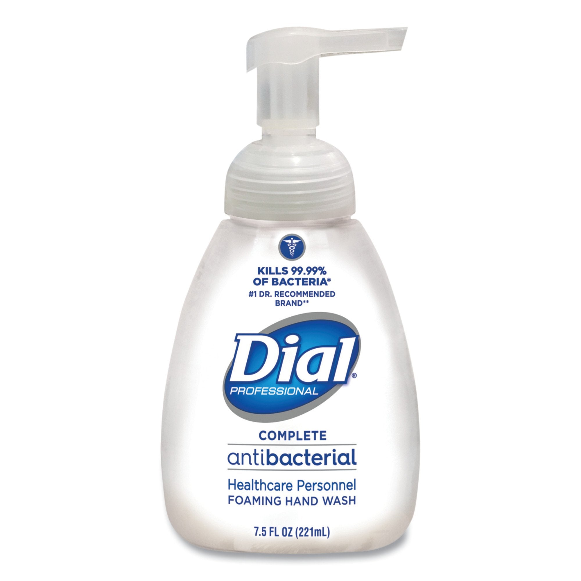 Antibacterial Soap Dial Professional Complete Foaming 7.5 oz. Pump Bottle Original Scent, Packaging Type- Case