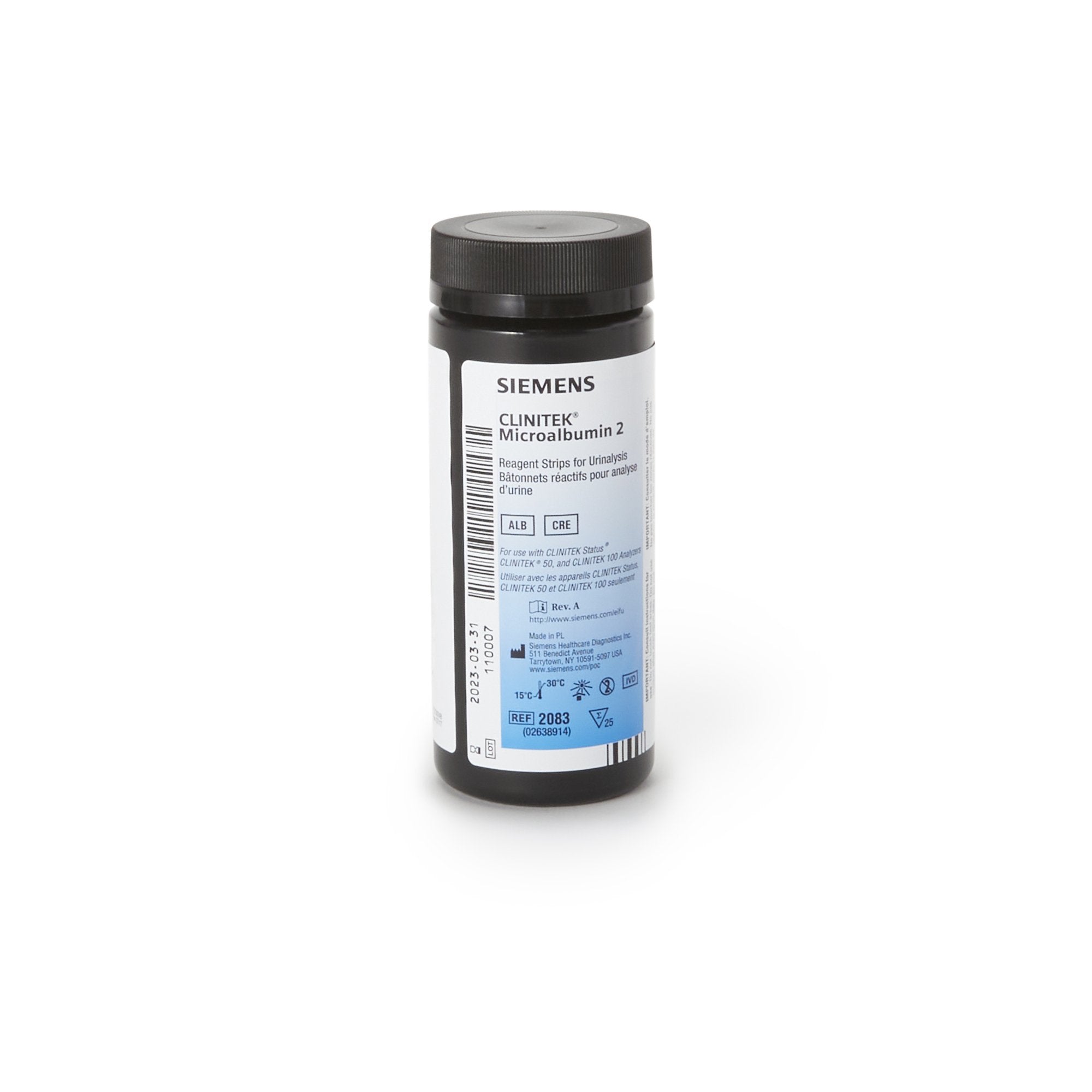 General Chemistry Reagent Clinitek® Microalbumin For Small Clinitek Systems