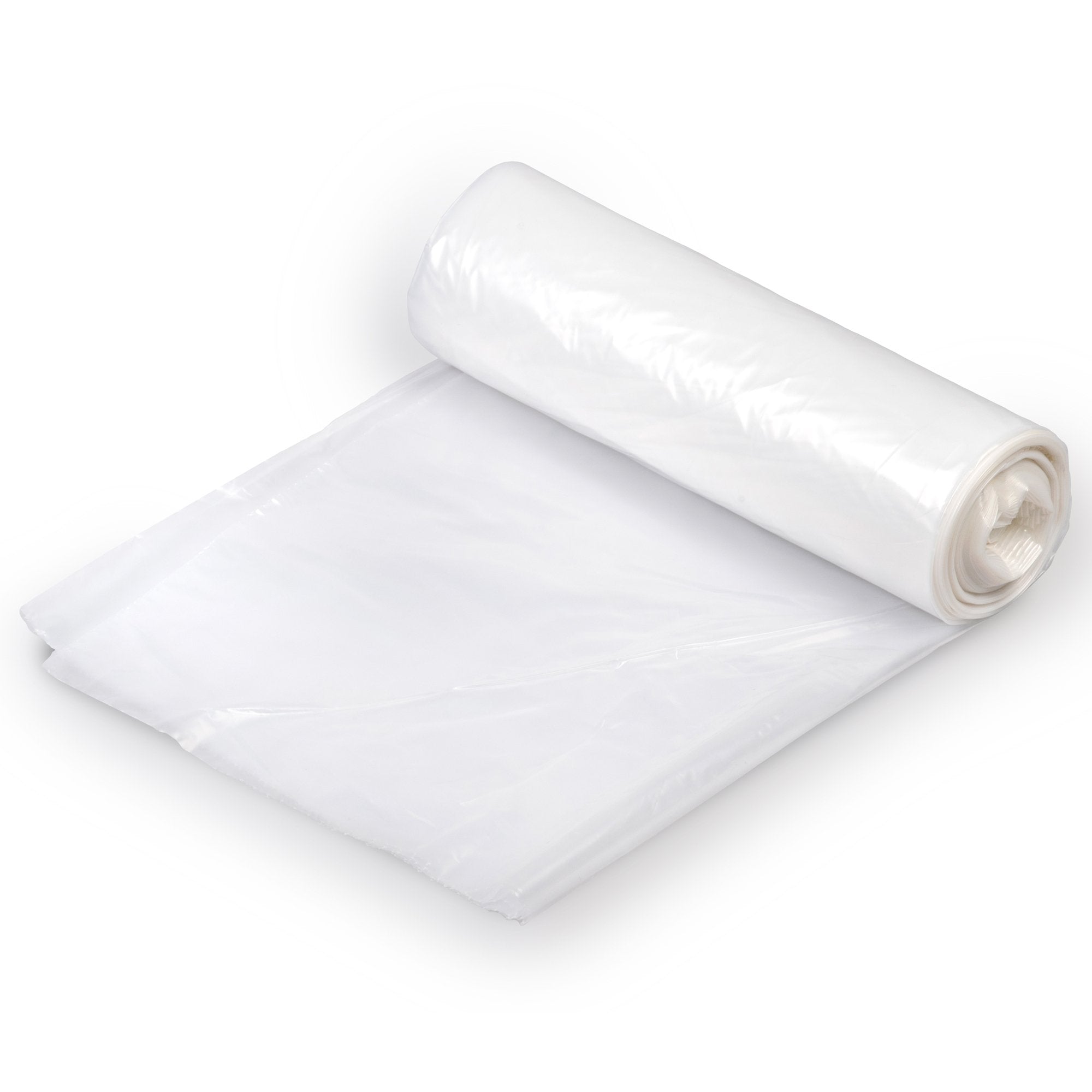 Trash Bag Colonial Bag 45 gal. Clear LLDPE 1.35 mil 40 X 46 Inch X-Seal Bottom Coreless Roll, Packaging Type- Case