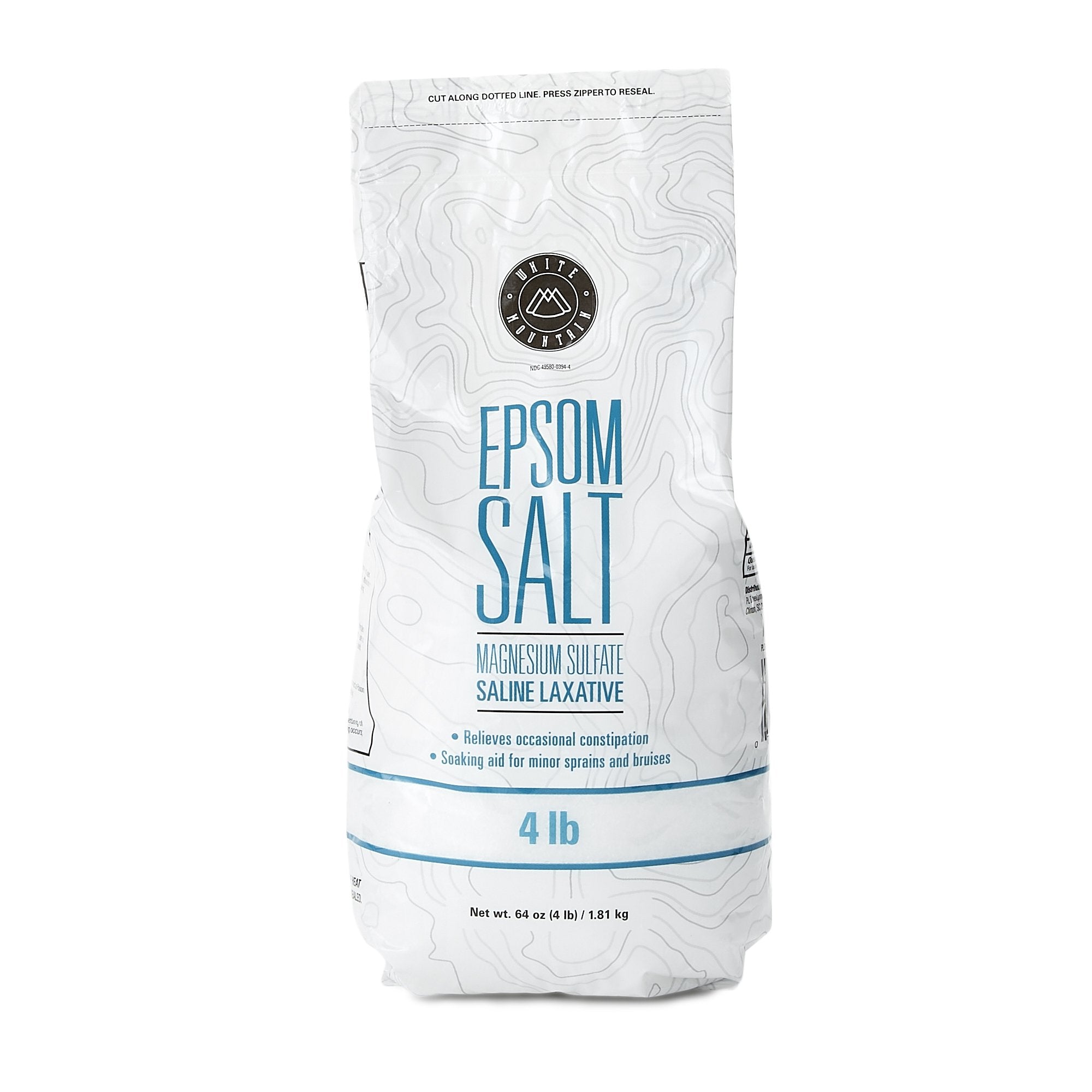 Epsom Salt Swan® Granules 4 lbs. Carton