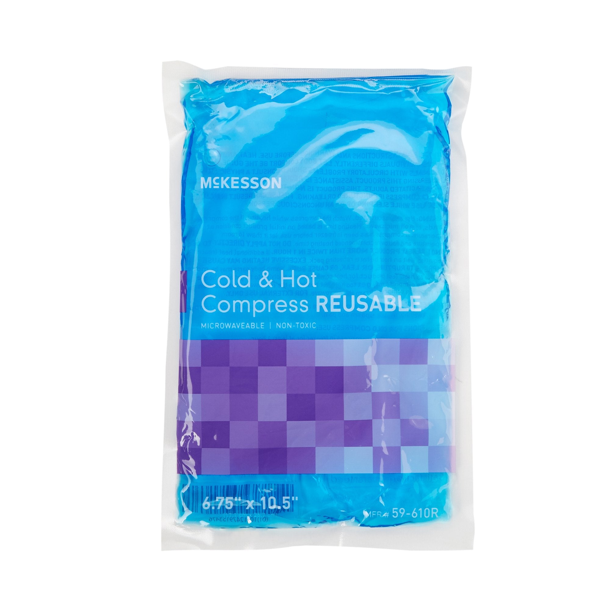 Hot / Cold Pack McKesson General Purpose Large 6-3/4 X 10-1/2 Inch Gel Reusable, Packaging Type- Each