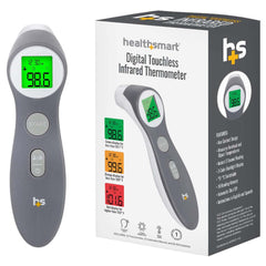 Non Contact Skin Surface Thermometer HealthSmart Infrared Skin Probe Handheld