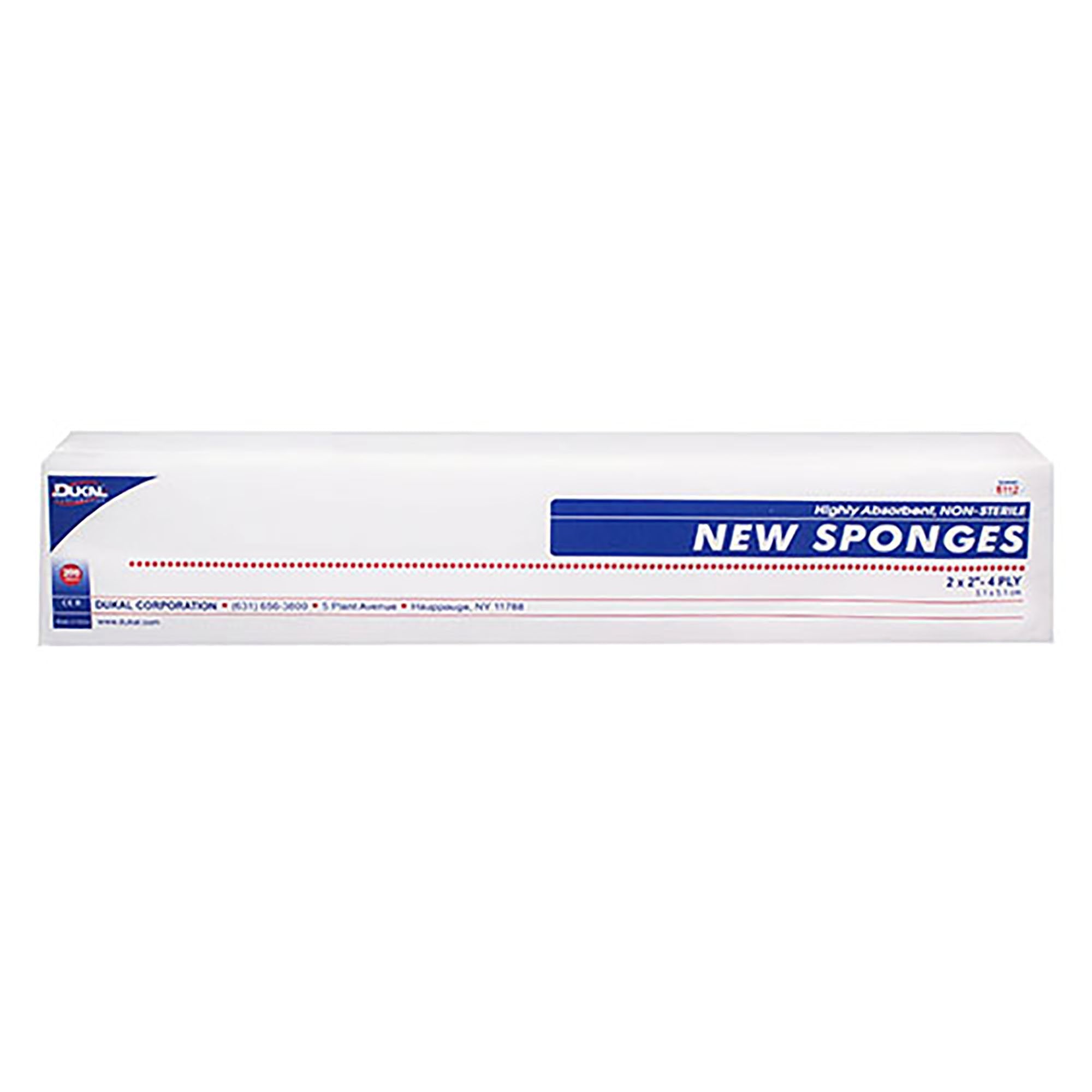 Nonwoven Sponge Dukal 2 X 2 Inch 4 Ply NonSterile 200 per Pack
