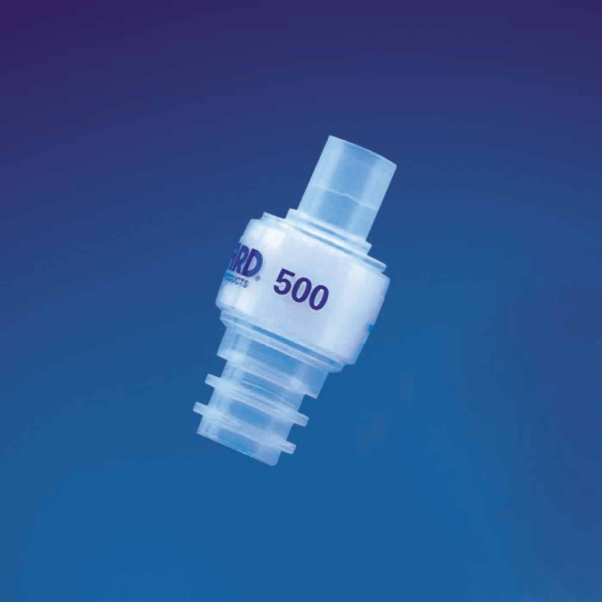 Heat and Moisture Exchanger BALLARD* 30 mg H?O/L @ VT 250 mL 0.8 cm H?O @ 30 LPM