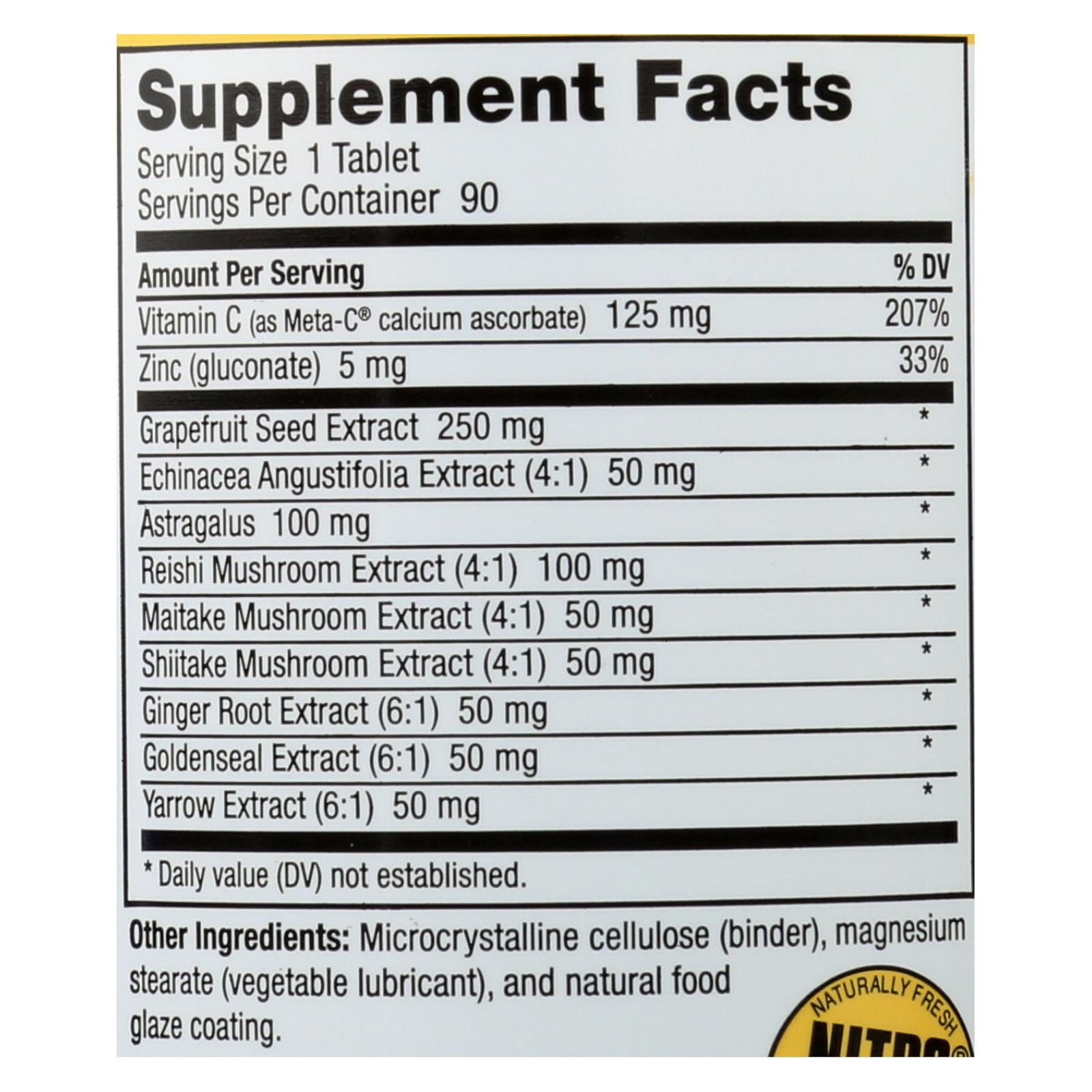 nutribiotic supp defense plus 1 each 1 90 ct