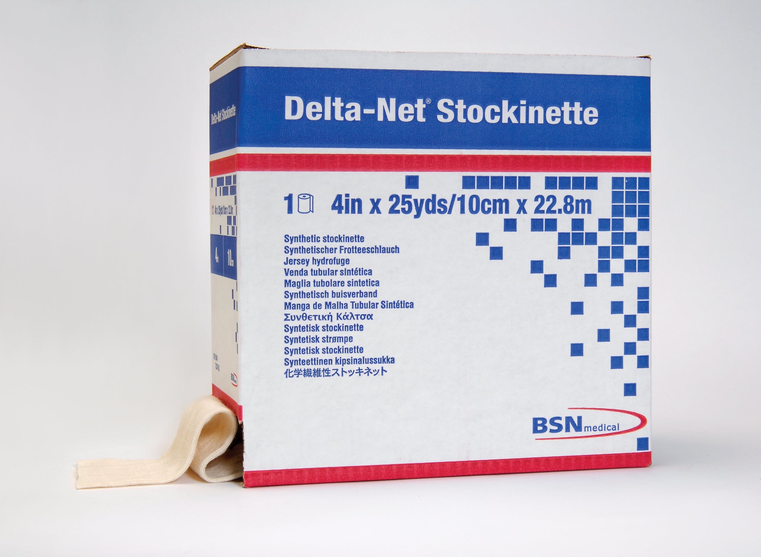 Stockinette Tubular Delta-Net 2 Inch X 25 Yard Synthetic NonSterile, Packaging Type- Case