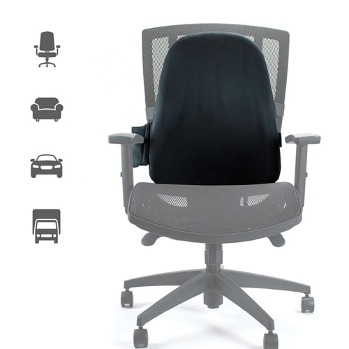 obusforme customair backrest w adj lumbar support