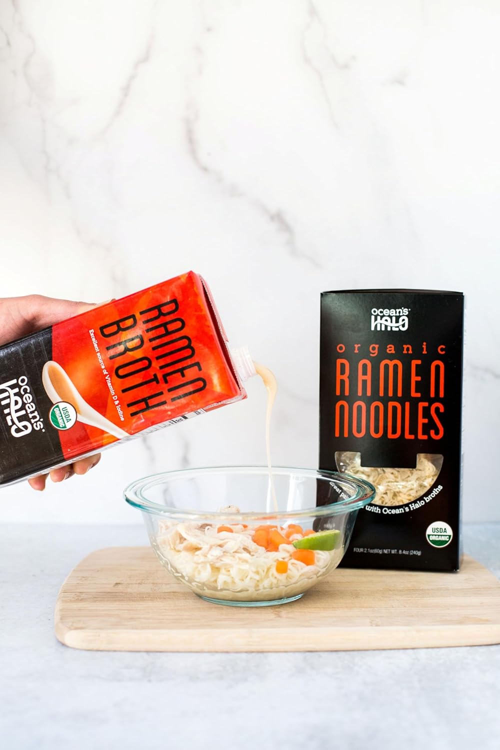 oceans halo broth ramen case of 6 32 fz