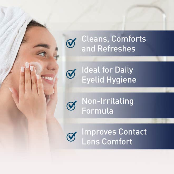 Eyelid Cleanser OCuSOFT Lid Scrub 7.25 oz. Topical Foam,Packaging Type- Each