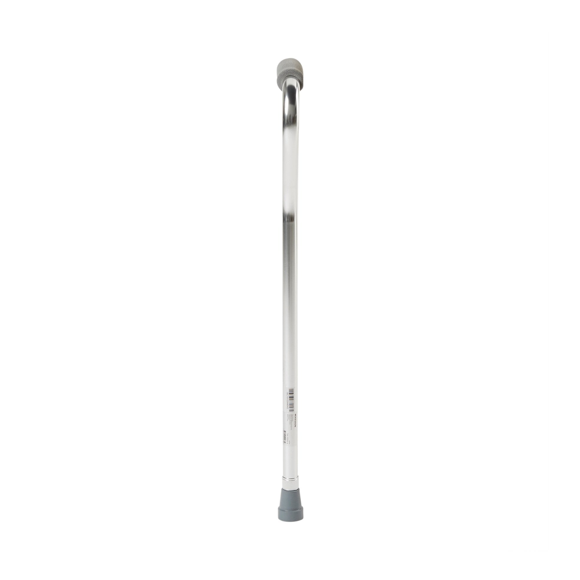 Offset Cane McKesson Aluminum 30 to 39 Inch Height Silver