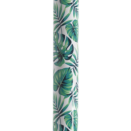 Offset Cane With Gel Grip Green Leaves   All Care Store