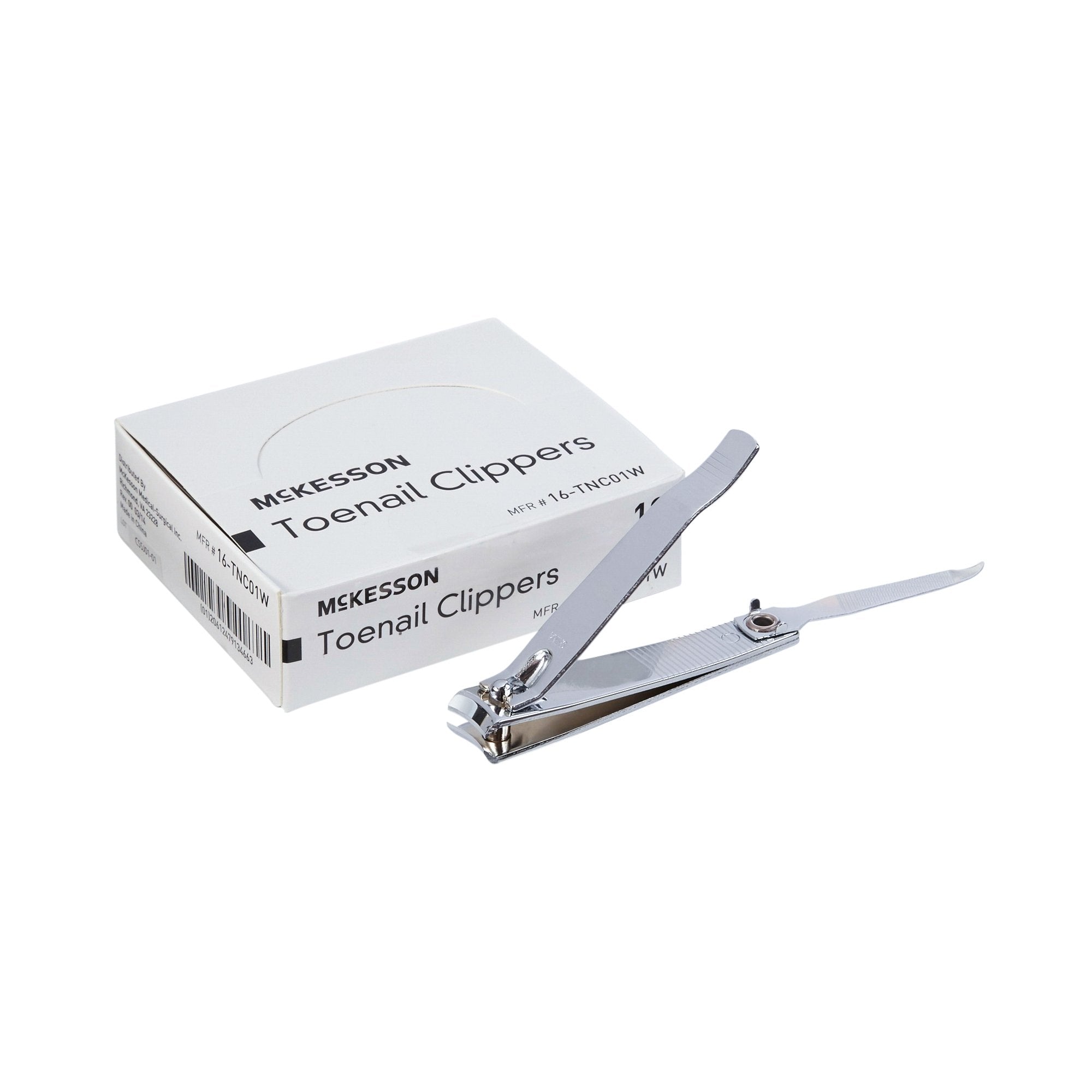 Toenail Clippers McKesson Thumb Squeeze Lever, Packaging Type- Box