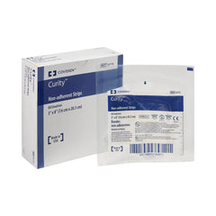 Oil Emulsion Impregnated Dressing Curity Rectangle 3 X 8 Inch Sterile