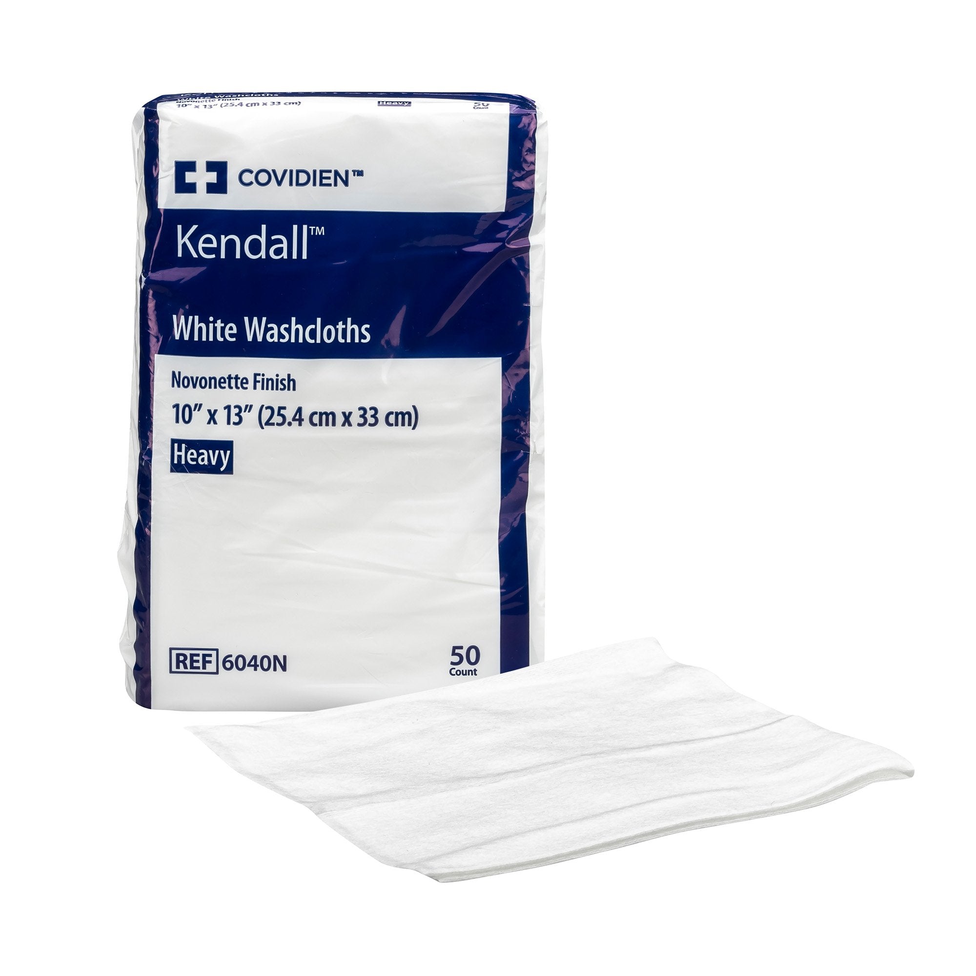 Washcloth Excilon 10 X 13 Inch White Disposable, Packaging Type- Case