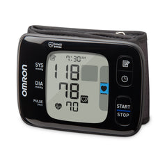 omron 7 series digital blood pressure wrist unit automatic inflation adult one size fits most omron7 series home automatic digital blood pressure monitor mk1150236ea