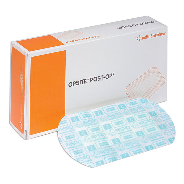 Transparent Film Dressing with Pad OpSite Post Op 10 X 4 Inch 3 Tab Delivery Rectangle Sterile