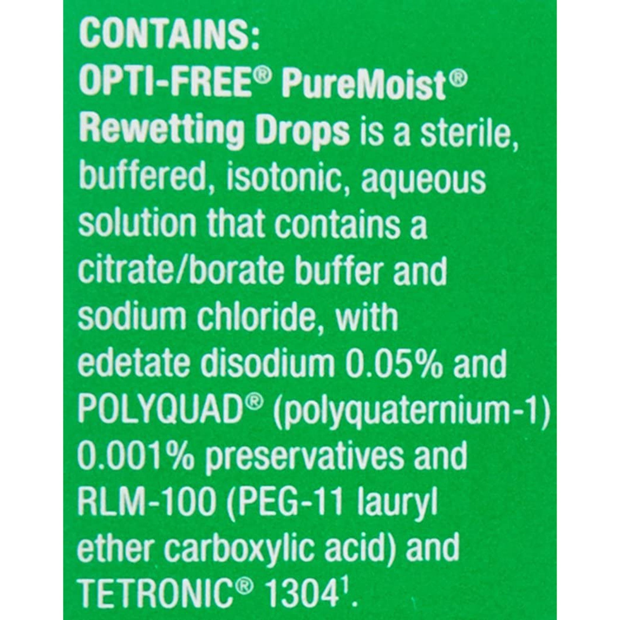 opti free puremoist citrate buffer sodium chloride rewetting drops opti free pure moist contact lens solution mk798866ea