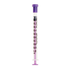 Oral Medication Syringe Monoject 1 mL Oral Tip Without Safety