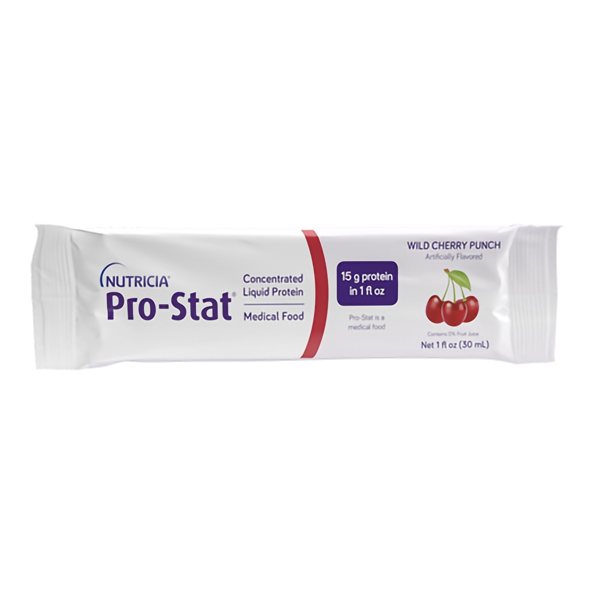 Oral Supplement Pro Stat Wild Cherry Punch Flavor Liquid 1 oz. Individual Packet