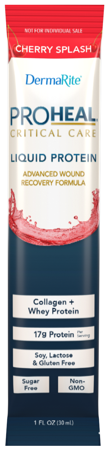 oral supplement proheal™ critical care cherry splash flavor liquid 30 oz bottle