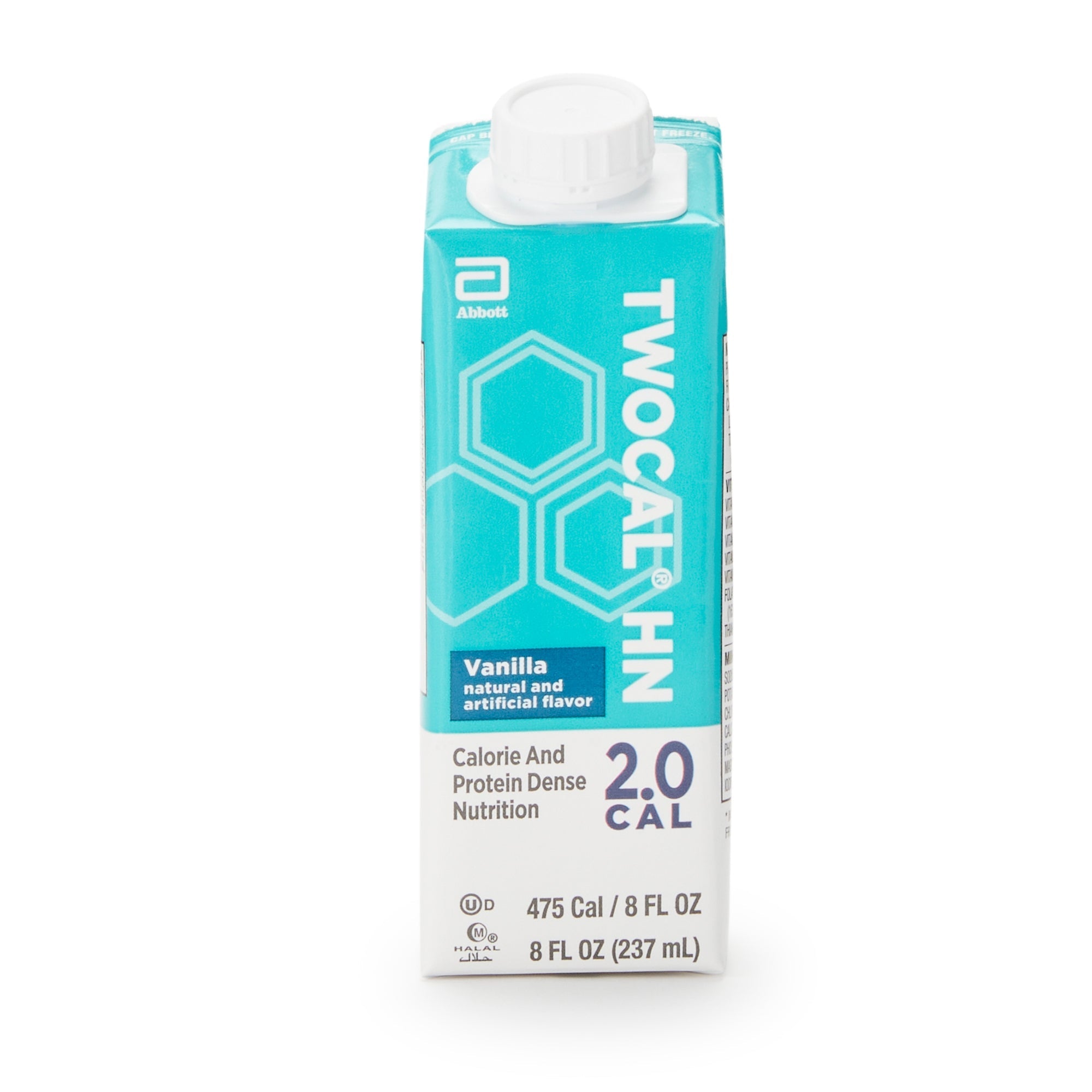 Oral Supplement TwoCal HN Vanilla Flavor Liquid 8 oz. Reclosable Carton