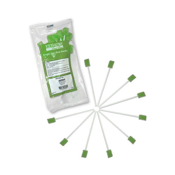 Oral Swab Toothette Plus Untreated Foam Tip 1 per Pack
