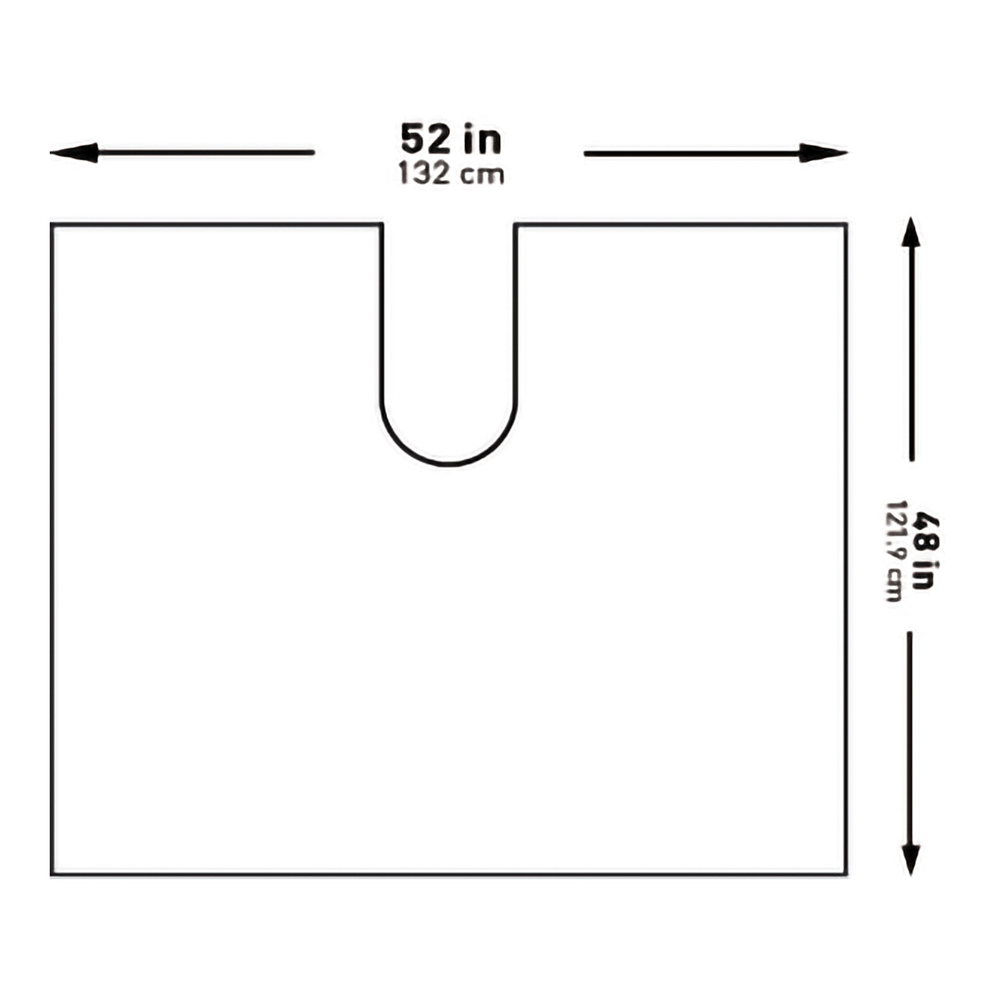 Orthopedic Drape McKesson Impervious U Drape 52 W X 48 L Inch Sterile
