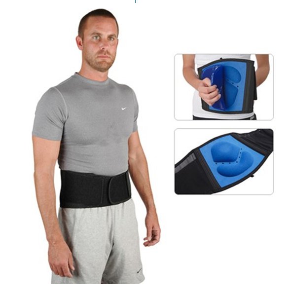 Back Support Ossur FormFit Large Hook and Loop Closure 34 to 38 Inch Waist Circumference Adult