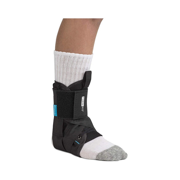 Ankle Brace with Speed Lace Ossur FormFit Large Lace Up / Figure 8 Strap Foot