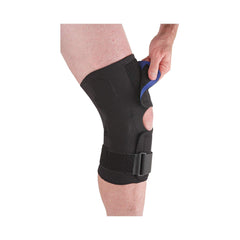 ossur wraparound open patella hinged knee support small ossur knee brace mk586318ea