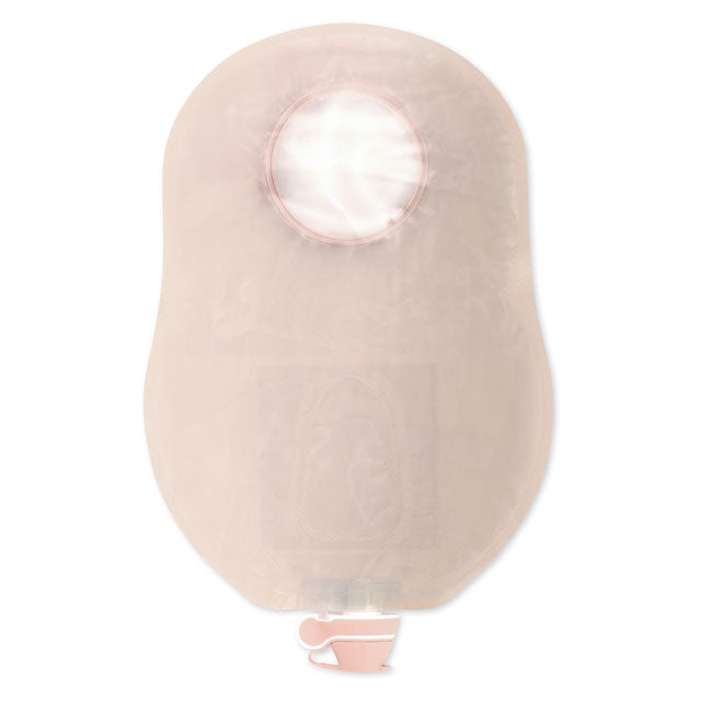 Urostomy Pouch New Image Two-Piece System 9 Inch Length Flat, Trim to Fit Drainable,Packaging Type- Each