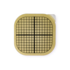 ostomy barrier ceraplus trim to fit extended wear hydrocolloid up to 3 1 2 inch opening 4 x 4 inch