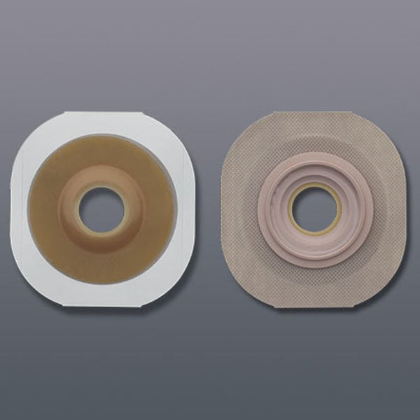 Ostomy Barrier New Image Flextend Precut, Extended Wear Adhesive Tape 70 mm Flange Blue Code System 1 5/8 Inch Opening