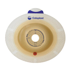 Ostomy Barrier SenSura Flex Xpro Trim to Fit, Extended Wear Double Layer Adhesive 50 mm Flange Red Code System 3/8 to 1 3/4 Inch Opening