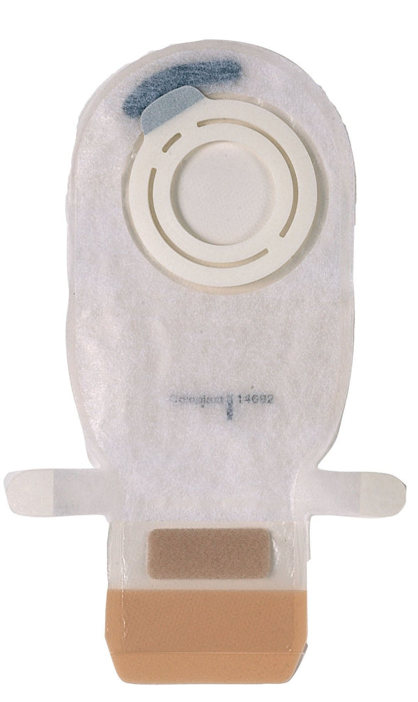 Ostomy Pouch Assura AC EasiClose Two Piece System 1 Inch Stoma