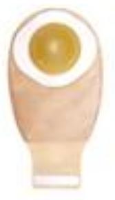 Ostomy Pouch Esteem+ One Piece System 12 Inch Length Convex, Pre Cut 7/8 Inch Stoma Drainable