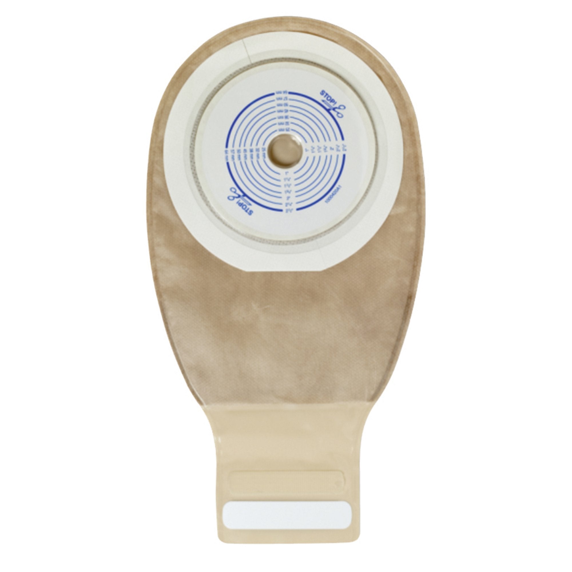 Ostomy Pouch Esteem+ One Piece System 12 Inch Length Trim to Fit 3/4 to 2 1/2 Inch Stoma Drainable