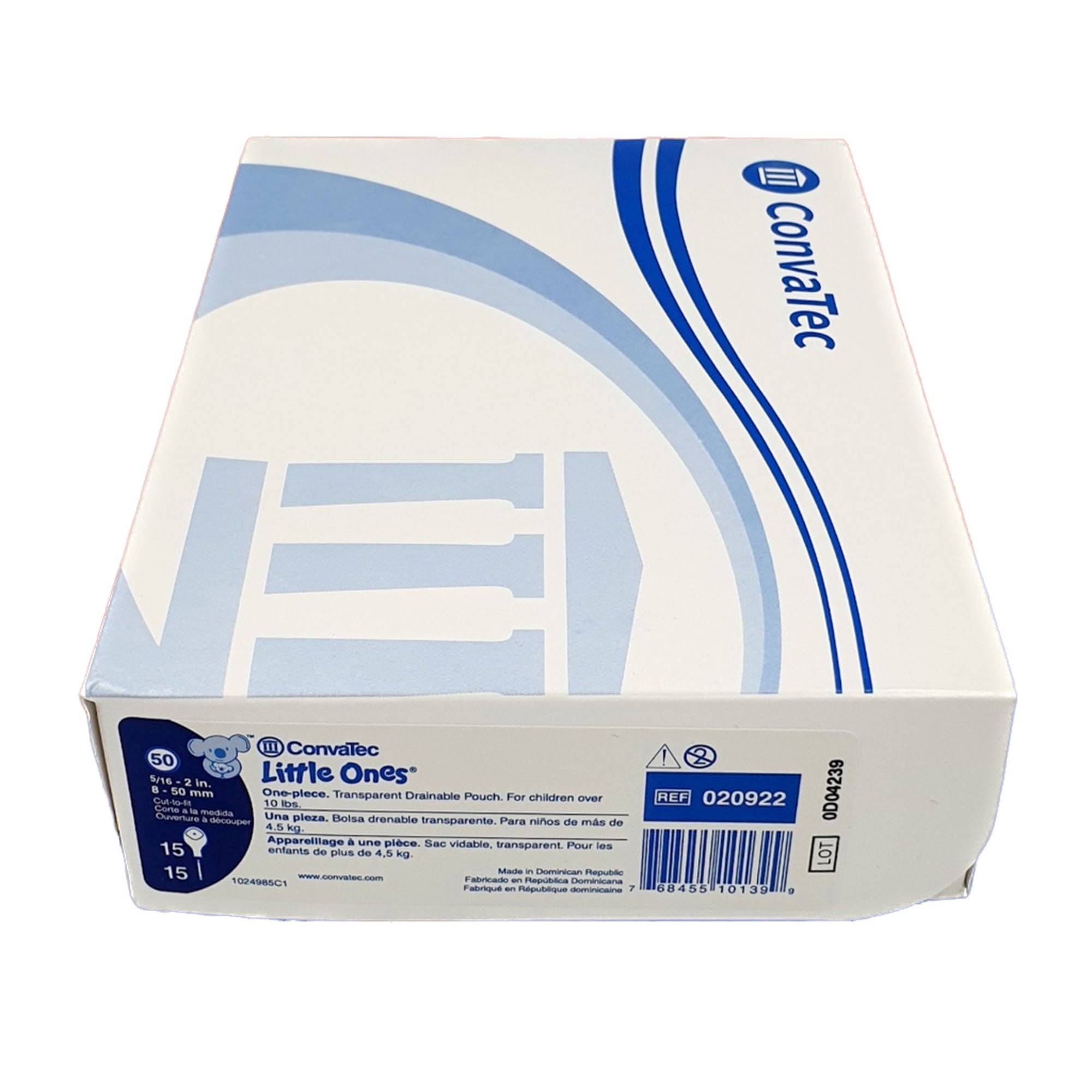 ostomy pouch little onesa activelifea one piece system 6 inch length trim to fit drainable