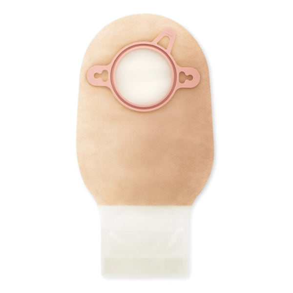 Ostomy Pouch Pouchkins Two Piece System 6 1/2 Inch Length Drainable