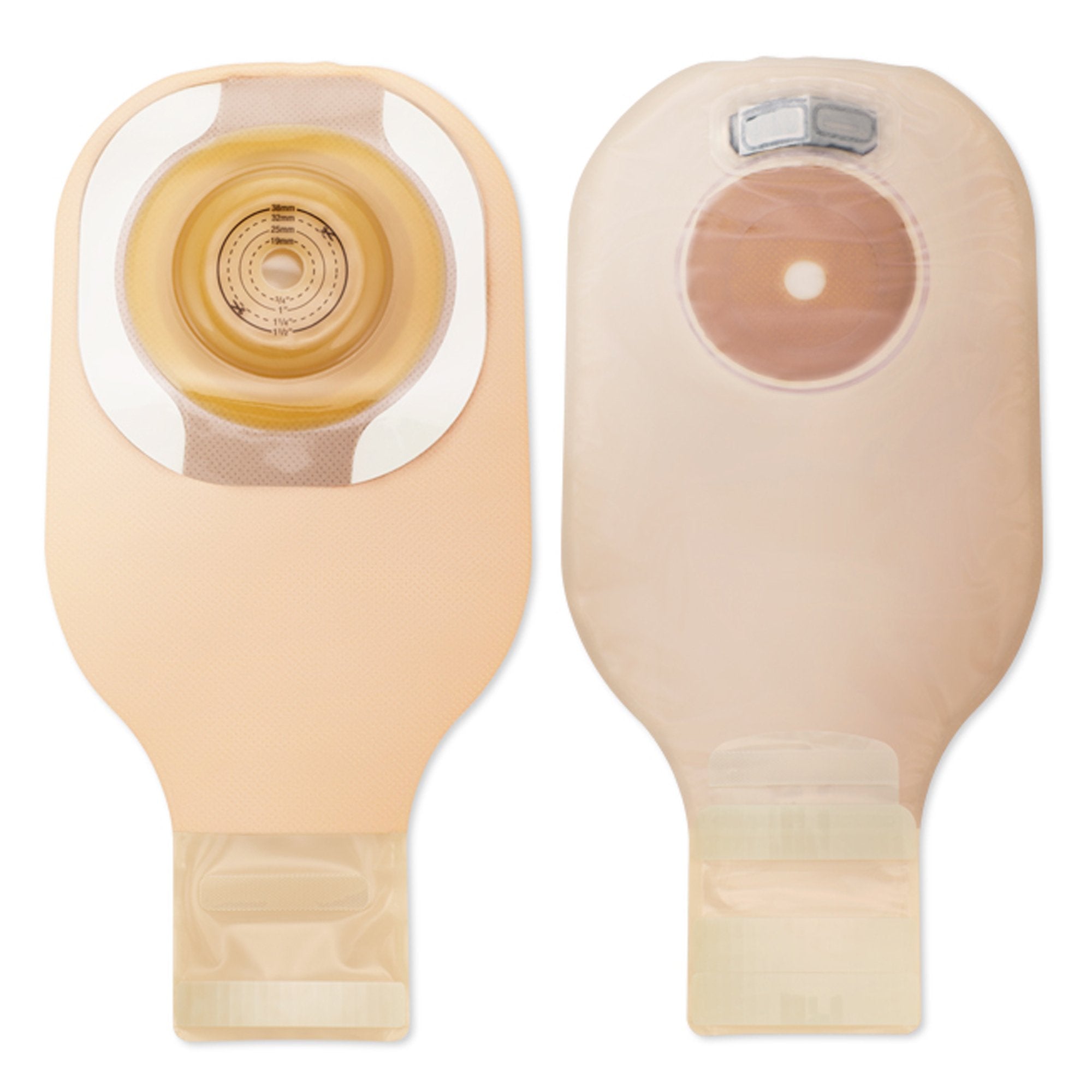 Ostomy Pouch Premier Flextend One Piece System 12 Inch Length Soft Convex, Trim to Fit 2 1/8 Inch Stoma Drainable