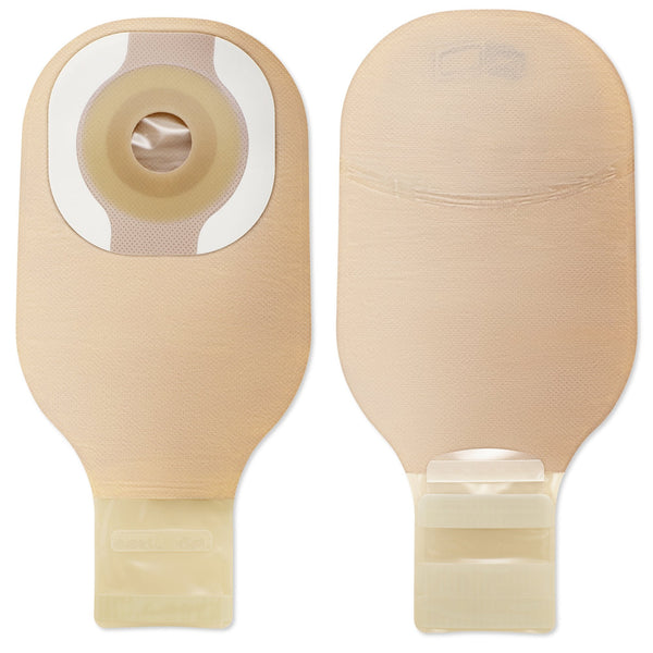 Ostomy Pouch Premier One Piece System 12 Inch Length Convex, Pre Cut 3/4 Inch Stoma Drainable