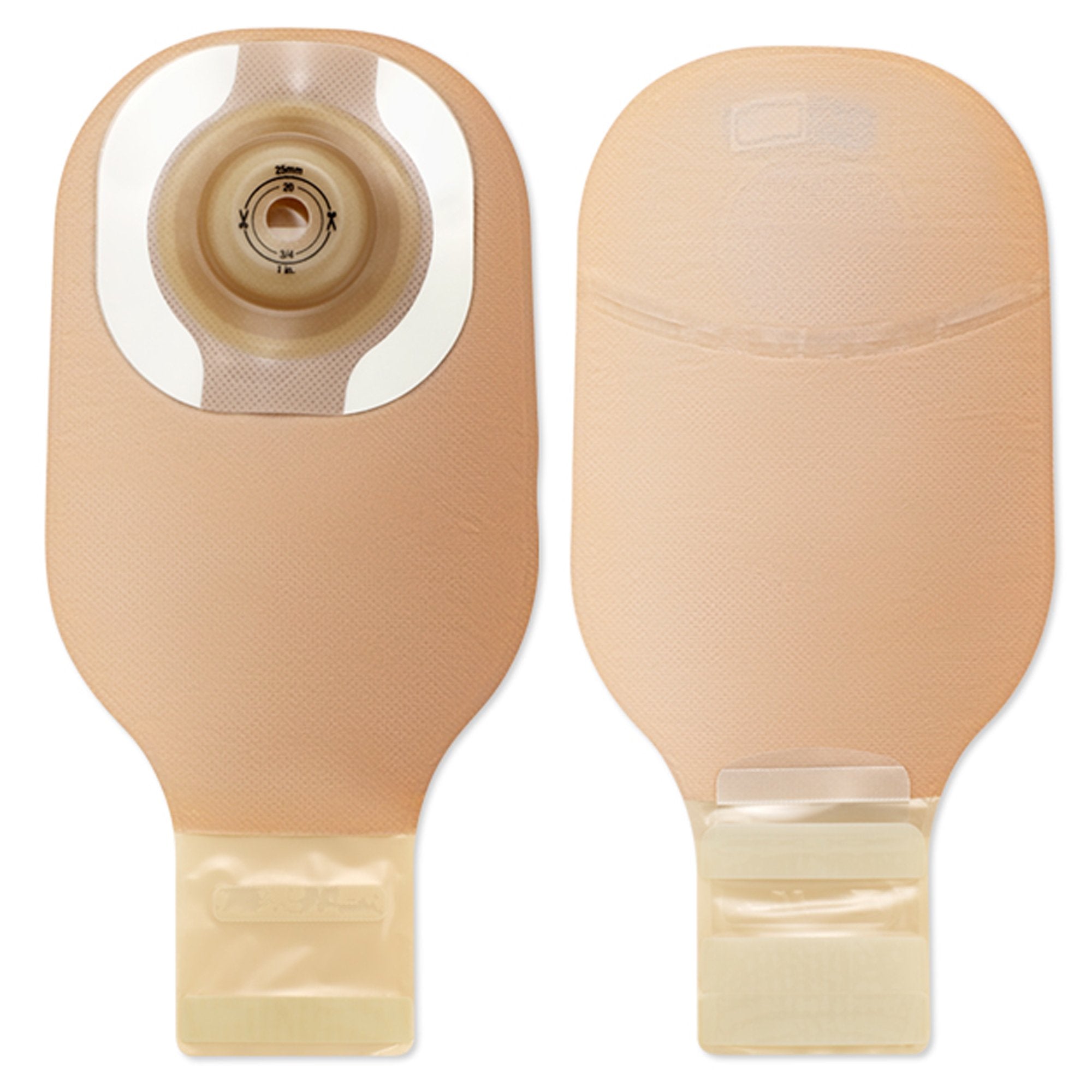Ostomy Pouch Premier One Piece System 12 Inch Length Soft Convex, Trim to Fit Up to 1 1/2 Inch Stoma Drainable