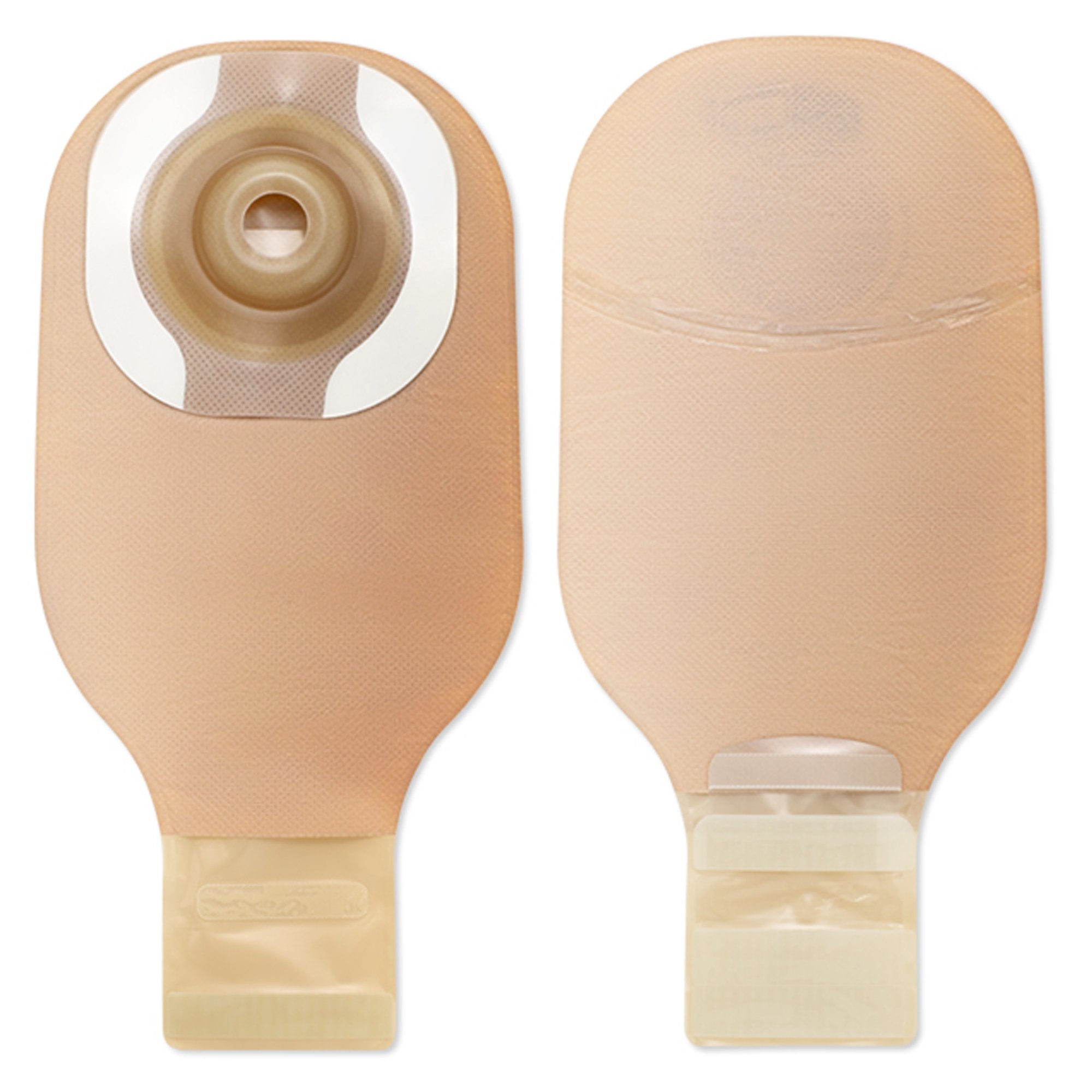 Ostomy Pouch Premier One Piece System 12 Inch Length Soft Convex, Pre Cut 1 1/8 Inch Stoma Drainable