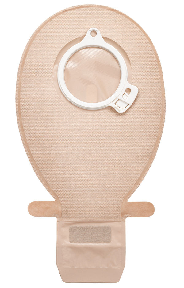 Ostomy Pouch SenSura Click Wide Two Piece System 10 1/2 Inch Length, Midi Drainable