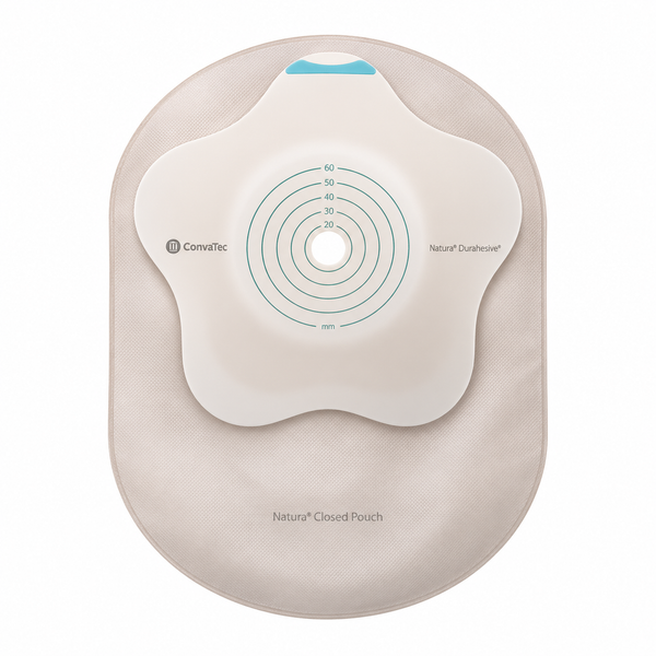 Ostomy Pouch SenSura Mio Concave One-Piece System 8-1/2 Inch Length, Maxi Concave, Pre-Cut 1-9/16 Inch Stoma Closed End | 10/Box
