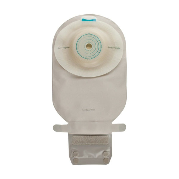 Ostomy Pouch SenSura Mio Convex One Piece System 11 Inch Length, Maxi Convex Light, Pre Cut 1 1/2 Inch Stoma Drainable