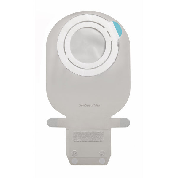 Ostomy Pouch SenSura Mio Flex EasiClose Two Piece System 11 Inch Length, Maxi Drainable